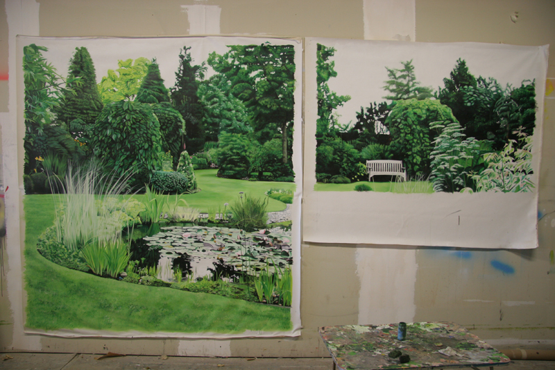 l tuin muur tuin muurschildering trompe l oeil quot klik op foto voor l tuin muur tuin muurschildering trompe l oeil quot klik op foto voor